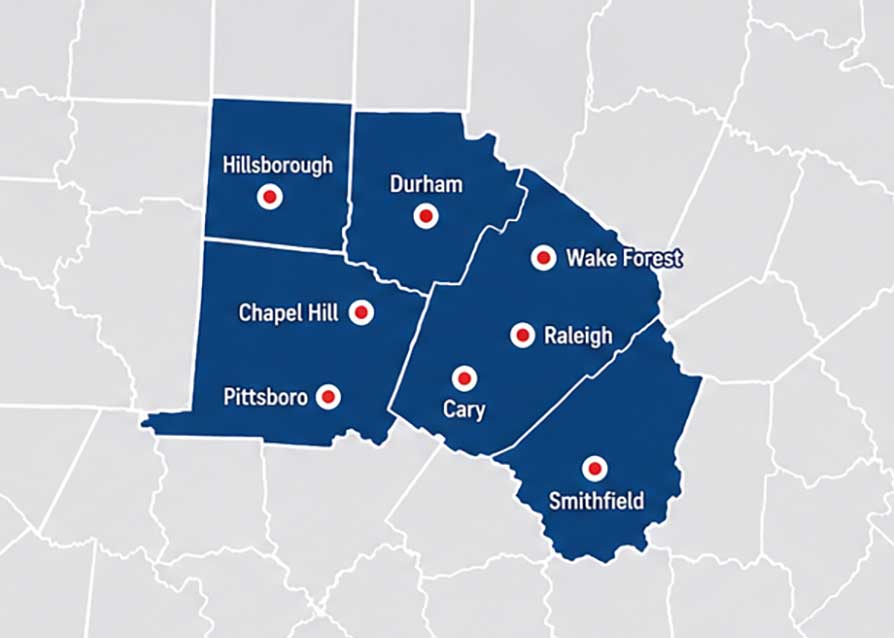 Service Area Map